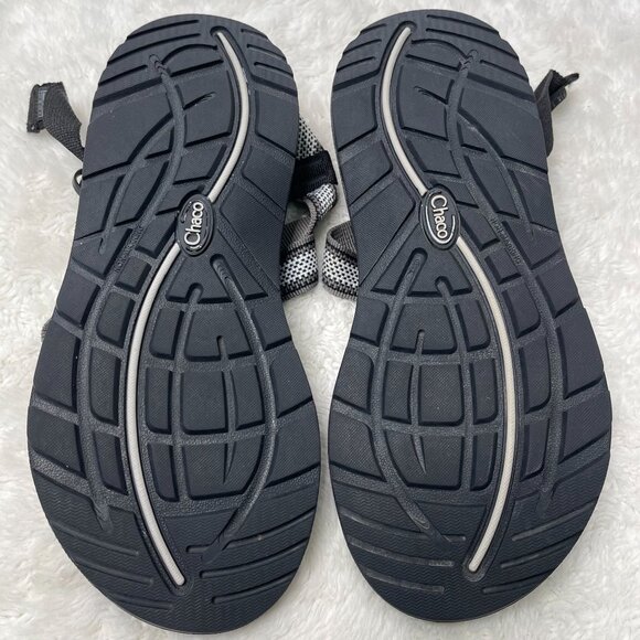 Chaco Men's Black Grey Z1 Classic Sandal Shoes Size 11 - Picture 6 of 11
